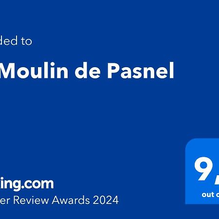 Bed and Breakfast Le Moulin De Pasnel Monteaux Exterior foto